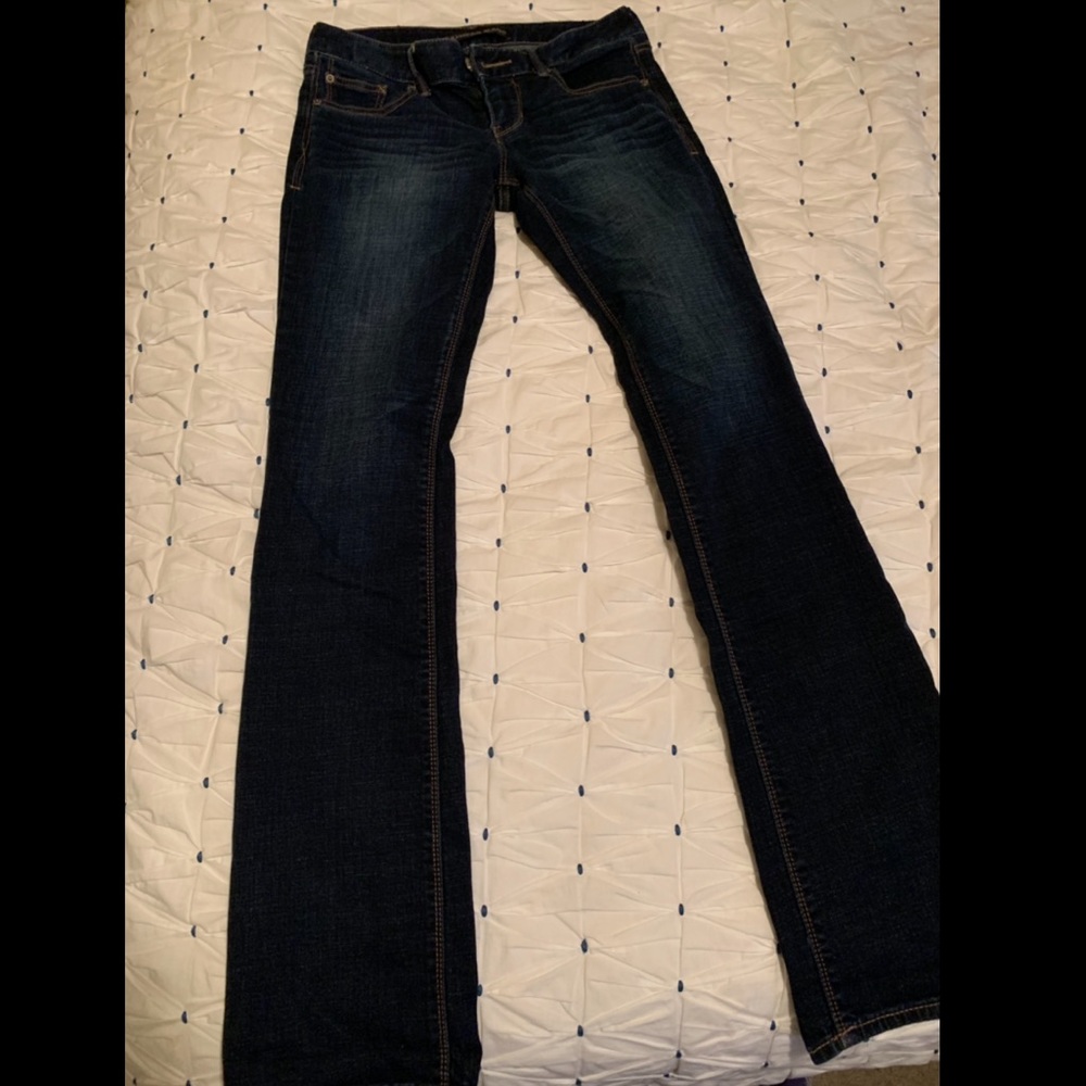 Barely boot express jeans